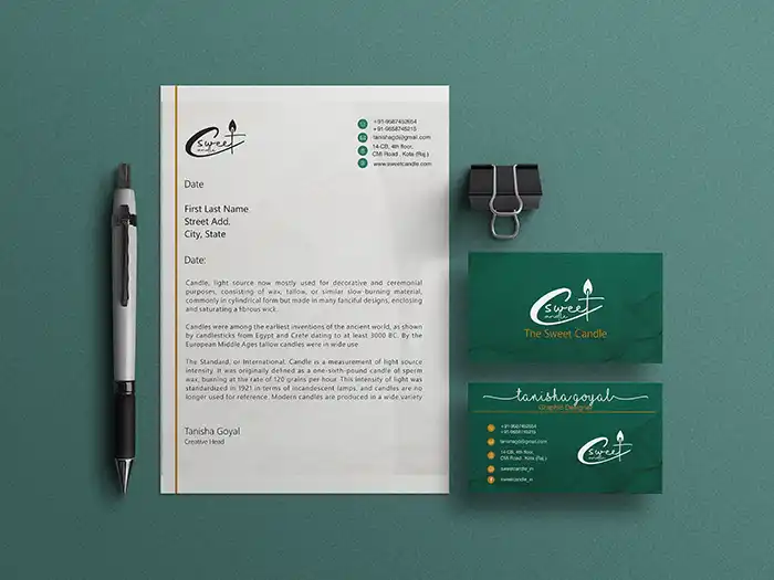 Minimalist Brand Stationery Set